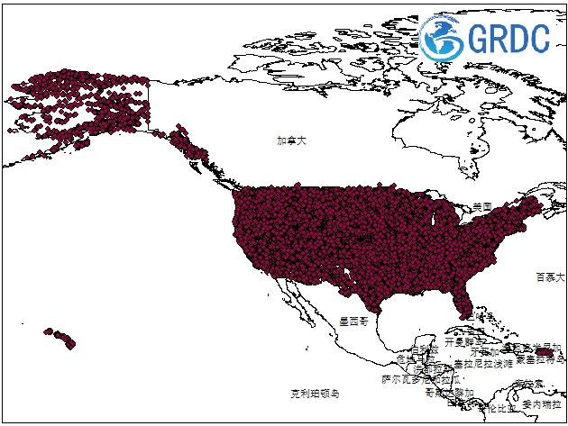 国家水文数据集点事件